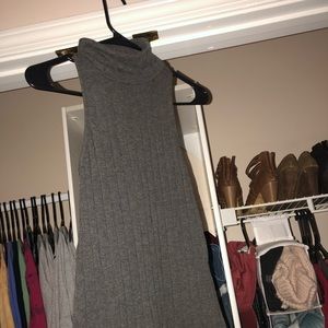 turtle neck ribbed tanktop